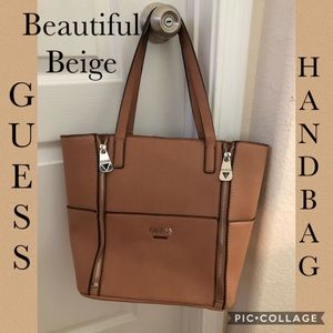Beautiful Beige GUESS Purse